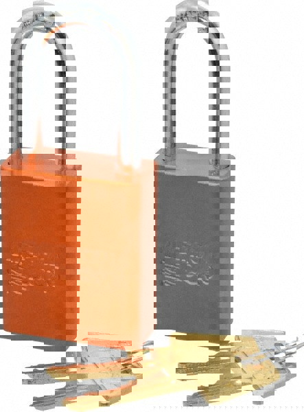 Lockout Padlock: Keyed Different, Alumin